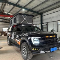 Auvent en aluminium personnalisé pour camping-car Overland avec tente de toit à coque pour pick-up F-150 Raptor