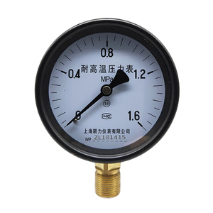 เกจวัดแรงดันสูง YTH100 0-1.6 MPa สำหรับหม้อไอน้ำ - Product Image 3