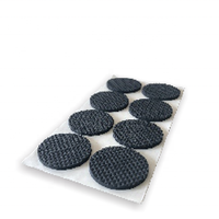 Protection du sol feutre auto-adhésif chaise jambe pied coussinets rond carré Silicone meubles Table auto-adhésif pieds coussinets pour articles ménagers