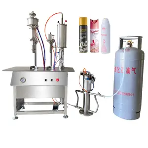 Nitrogen Gas Filling Machine Gas Filling Machines For Cylinders Aerosol Can Filling And Sealing Machine