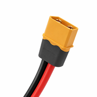 Câble répartiteur XT60 1 mâle 3 femelles 12AWG en nylon IP68, adaptateur d'alimentation pour UAV, Phantom, Quadcopter, voitures RC, drones, batterie Lipo