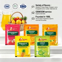 Instant Strawberry Flavor Fruit Juice Powder Drink Food Additives with Strawberries Taste