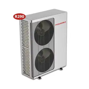 Popular House Heating Cooling Hot Water Inverter Air To Water Monoblock Heat Pump Watermark R290 8 Kw Heating System