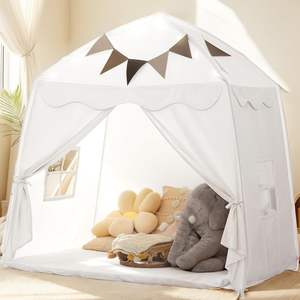 Grande tente de jeu pour enfants <span class=keywords><strong>Tipi</strong></span> pliable portable pour enfants Tente dôme intérieure extérieure Playhouse - Product Image 2