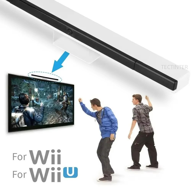 W-337 Spare Parts Wireless Sensor Bar Repairing Original Motion Sensor Receiver Universal Infrared Signal Sensor for Wii U/Wii