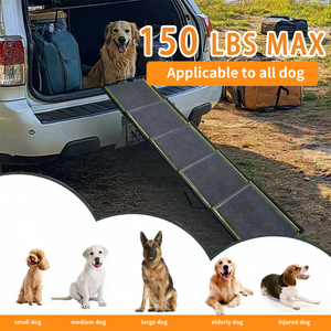 Multi-Scenario Aluminum Telescopic Foldable <strong>Dog</strong> &amp; <strong>Small</strong> Animal <strong>Ramp</strong> for SUV Truck RV Bed - Product Image 2