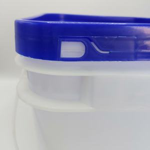 All-Purpose PP Cylinder Paint Bucket Multi-color 1L-25L Food Grade Leak Proof Recyclable Eco-Friendly Source Factory - Product Image 3