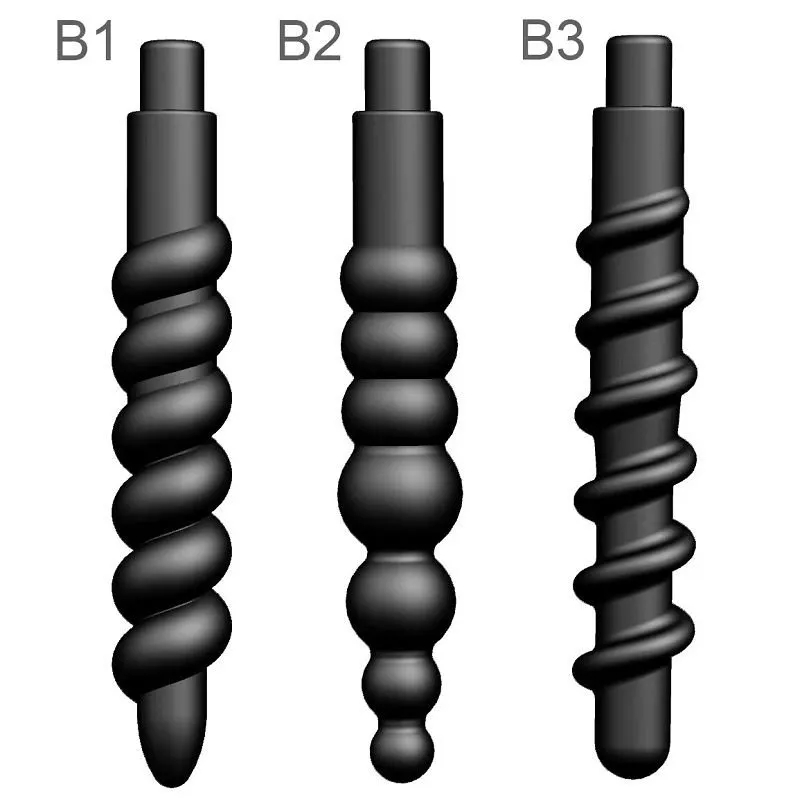 Accessoires 3 pièces noirs