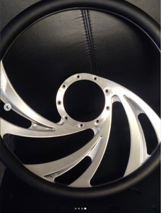 RCSR Llanta de Aleación Forjada Personalizada Tipo Deep Dish Plateada Mecanizada de <span class=keywords><strong>2</strong></span> Piezas y 5 Radios para Coche, 20 24 26 Pulgadas para <span class=keywords><strong>Ford</strong></span> Mustang Dodge - Product Image 4