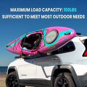 Pas facile à endommager. Porte-bagages de toit pour voiture, pour canoë, durable et esthétique - Product Image 3