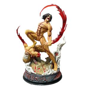 <span class=keywords><strong>Shingeki</strong></span> <span class=keywords><strong>No</strong></span> <span class=keywords><strong>Kyojin</strong></span> Eren Jaeger figura modelo muñeca de juguete dibujos animados Anime PVC figura estatuas - Product Image 1