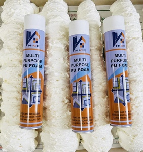<span class=keywords><strong>Mousse</strong></span> de polyuréthane pulvérisable avec pistolet et paille intégrés, pour le coulis et la décoration de bâtiments - Product Image 4