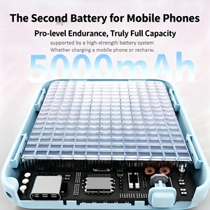 Power Bank Portatile Mini da 5000mAh ad Alta Capacità, 20W con Display Digitale, Ignifugo per <span class=keywords><strong>iPhone</strong></span> 14 15 16, Alta Qualità per Dispositivi Mobili - Product Image 4