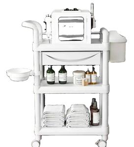 Beauty Cart Beauty Salon Special Mobile Hand Push Storage Rack Plastic Surgery and Nursing Equipment Medical <b>Tool</b> Cart - Product Image 2