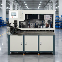 TWX-10 Halbautomatische 3-Pin-Stecker-Crimpmaschine Kabelherstellungsausrüstung mit Vibrationsplatten-Zuführung Stecker-Stanzvorrichtung