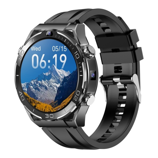 Original 1.508 Inch T7 4G LTE Android 10 Smart Watch, 6GB+128GB, MTK6762 Octa Core, Support Heart Rate