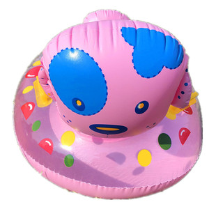 Pink Unicorn <b>Inflatable</b> Swim Ring For Children Water Toy Animal Pattern Swimming <b>Float</b> - Product Image 4