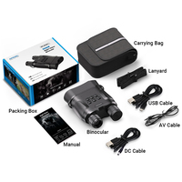 Jumelles de vision nocturne Lucrehulk 4K Tracker, vision nocturne infrarouge, gadgets espions, jumelles de vision nocturne thermique