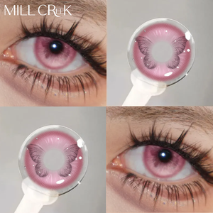 คอนแทคเลนส์ Haipurecon รุ่น Butterfly Natural Contact Lenses ให้เอฟเฟกต์ตาบินไหว นุ่มสบาย ผลิตจากวัสดุ HEMA สำหรับแต่งหน้าทุกวัน ขายส่ง - Product Image 4