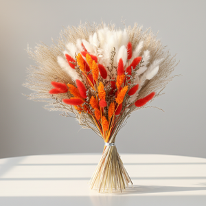 G82 Haute Qualité Fête <span class=keywords><strong>de</strong></span> Mariage Noir Fluffy Pampas Boho Décoration Maison Table Centre <span class=keywords><strong>de</strong></span> Table Herbe Séchée Arrangement <span class=keywords><strong>de</strong></span> Fleurs Naturelles - Product Image 1