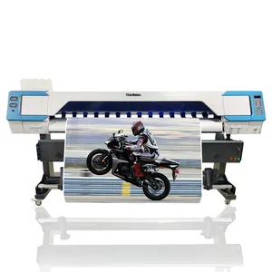Industrial Double Head Eco Solvent Printer With 2 Heads Pp Material
