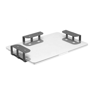 DA02-9 sous le bureau ordinateur portable stockage étagère <span class=keywords><strong>tablette</strong></span> supports de montage sous Table caché Station d'accueil support 3 pièces - Product Image 5