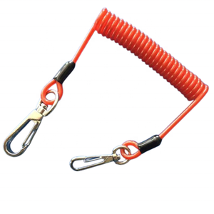 OEM مقبول بولي كلوريد الفينيل مدمجة دوارة ملفوف الحبل لفائف أدوات السلامة الحبل مع حلقات هوك الأسلاك المستديرة - Product Image 3