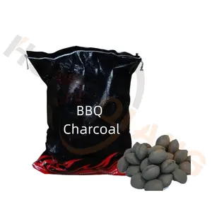 HongQiang a forma di cuscino BBQ carbone senza fumo sano Picnic facile accensione rapida lunga combustione