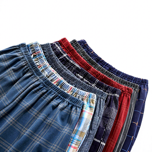 <span class=keywords><strong>Pantaloni</strong></span> da <span class=keywords><strong>Pigiama</strong></span> in Puro <span class=keywords><strong>Cotone</strong></span> per <span class=keywords><strong>Uomo</strong></span>, Semplici, Casual, Comodi, Abbigliamento da Casa, <span class=keywords><strong>Pantaloni</strong></span> a Quadri per <span class=keywords><strong>UOMO</strong></span> - Product Image 2