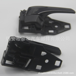 มือจับประตูด้านในโตโยต้า 69205-0R030 สีดำ ABS อะไหล่ทดแทน - Product Image 3