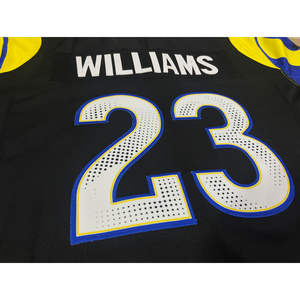 Camisetas de Fútbol Americano de los Angeles Rams para Hombre, Manga Corta # 12 Nacua # 23 Williams # 9 Stafford # 17 Adams # 8 Verso - Product Image 4