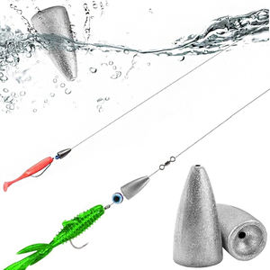 مجموعة أوزان غطاس الصيد الدودة الصيد ثقالة الوزن الرصاص الغطاسون مجموعة الصيد لكارولينا تلاعب تكساس عدة تلاعب - Product Image 6