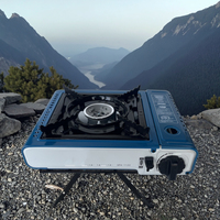 Réchauds de camping en gros, cuisinières à gaz portables, réchaud à gaz magnétique, accessoires de camping, réchaud à cassette pour voyage et pique-nique
