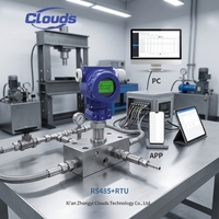Transmetteur de pression absolue négative Clouds Gauge, précision 0,1 %, pour la commande et l'automatisation des processus industriels