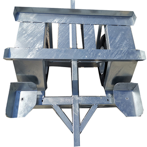 <span class=keywords><strong>Remorque</strong></span> galvanisée de 50 kg/<span class=keywords><strong>500kg</strong></span>, tracteur longeur de poubelle - Product Image 5