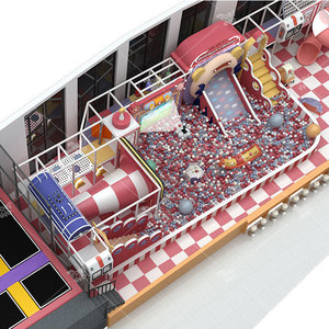 Centro de entretenimiento familiar Pokiddo, trampolines para niños y adultos, parques infantiles para interiores, parque de atracciones, toboganes de cuerno, pozo de bolas - Product Image 2