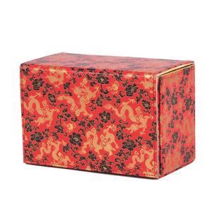 Boîte de rangement pour cartes à motif Red Dragon FX avec couvercle rabattable et double compartiment pour jeux de cartes à collectionner - Product Image 3
