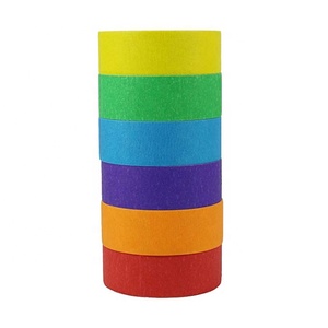 Băng Keo Màu Sản Xuất Tại Trung Quốc. Băng Giáo Viên Màu Cầu Vồng Rực Rỡ, Hoàn Hảo Cho Nghệ Thuật, Dán Nhãn Và Trang Trí Lớp Học - Product Image 2