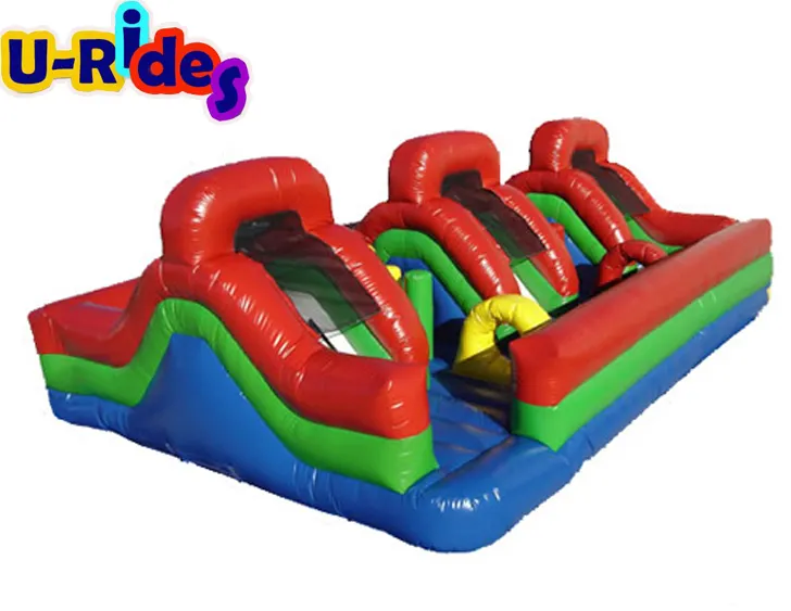 factory directly 3 lanes inflatable slide inflatable combo slide inflatable for out door