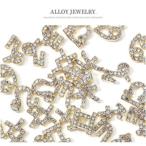 Gran oferta, adorno de aleación de 12 constelaciones para decoración de <span class=keywords><strong>uñas</strong></span>, accesorios de manicura de belleza 3D para <span class=keywords><strong>uñas</strong></span> - Product Image 3