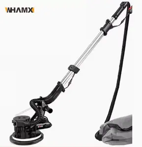 WHAMX 1.3-1.8M levigatrice elettrica portatile per carta vetrata levigatrice per pareti senza polvere smerigliatrice per pareti in calcestruzzo