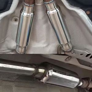 जिचेंग अनुकूलित सार्वभौमिक स्टेनलेस स्टील एकल-पंक्ति 1.2/1.5l मुद्रांकन प्रक्रिया निकास मफलर मोटर वाहन निकास पाइप - Product Image 6