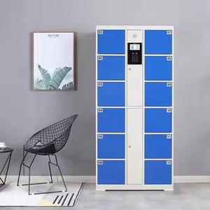 24-DOOR điện tử thông minh Locker kim loại gói hệ thống lưu trữ với hành lý và tủ khóa điện thoại thuận tiện bưu kiện hệ thống giao hàng - Product Image 2