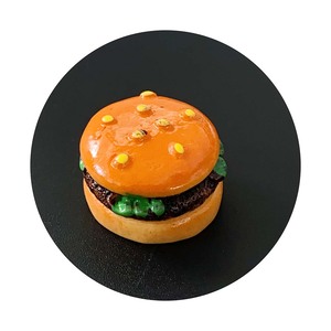 Miniaturas de Comida, Hamburguesas de Resina, Simulación de Comida, 100 Piezas, Decoración de Hamburguesas Artificiales para Casa de Muñecas y Cocina - Product Image 5