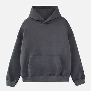 High Quality Cotton <strong>Polyester</strong> <strong>Hoodie</strong> 450 Gsm Heavyweight Oversized Unisex Hoody Boxy Pullover Custom Hoodies - Product Image 3