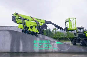इलेक्ट्रिक स्पाइडर बूम लिफ्ट zx23e <span class=keywords><strong>23m</strong></span> ऊंचाई 48v बैटरी हाइड्रोलिक हवाई मंच - Product Image 3