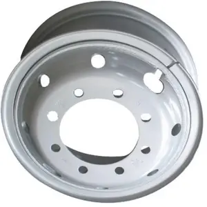 ล้อ RIM 8.5-24 นิ้วหนักรถบรรทุกล้อรถเหล็กกลเชื่อมล้อ 12.00R24 ยางสำหรับรถพ่วง