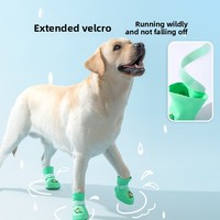 Chaussures d'été pour chiens, grandes, en silicone, antidérapantes, imperméables, pour l'extérieur, pour Golden Retrievers, Labradors, vente en gros, pour la pluie