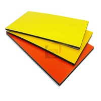 Panel compuesto de aluminio de 4mm de espesor de diseño moderno de fábrica Guangdong Acm Material PE/PVDF antiestático grado A2 ignífugo