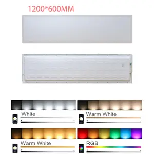 Vấn đề thông minh Dimmable RGB + CCT thay đổi New Arrival Chất lượng cao Vuông Trung Quốc bán buôn LED bảng điều chỉnh ánh sáng 60x60